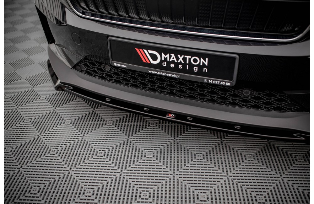 Front Splitter V.2 Skoda Enyaq iV