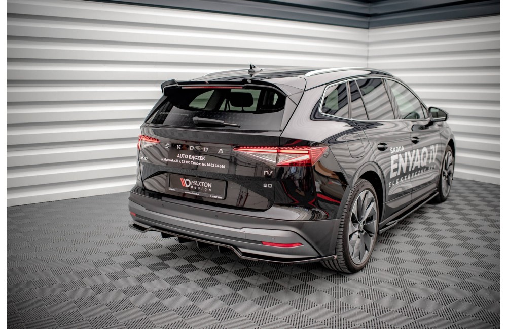 Rear Splitter (with vertical bars) Skoda Enyaq iV