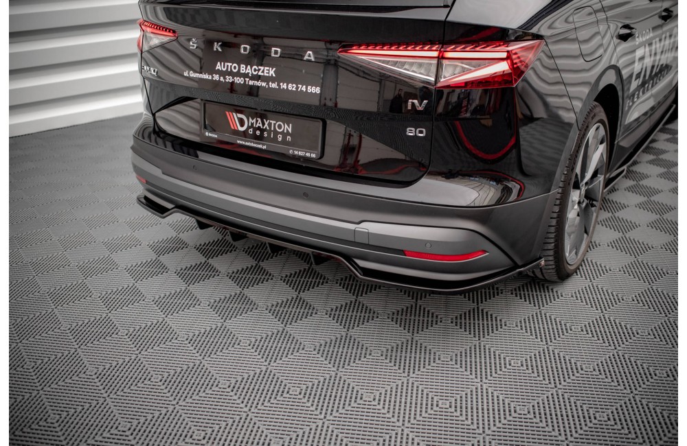 Rear Splitter (with vertical bars) Skoda Enyaq iV