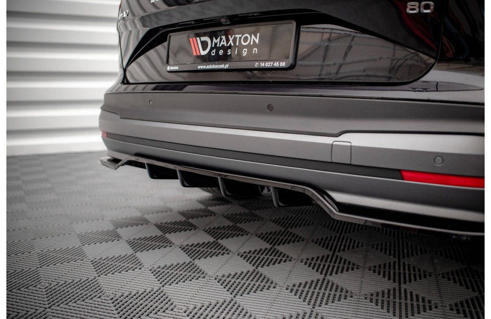 Rear Splitter (with vertical bars) Skoda Enyaq iV