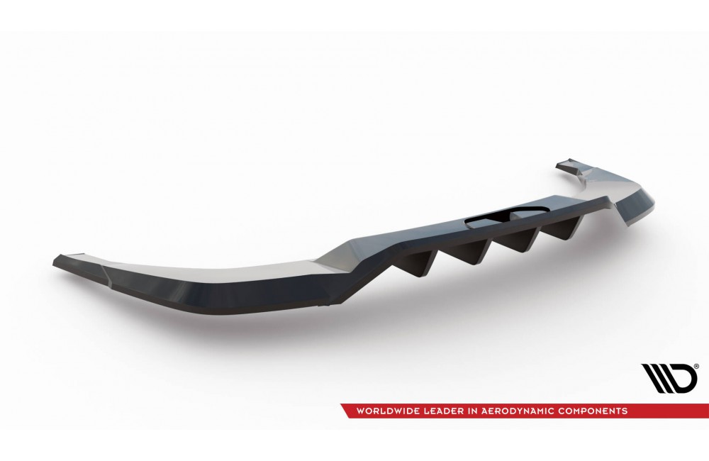 Rear Splitter (with vertical bars) Skoda Enyaq Coupe iV RS