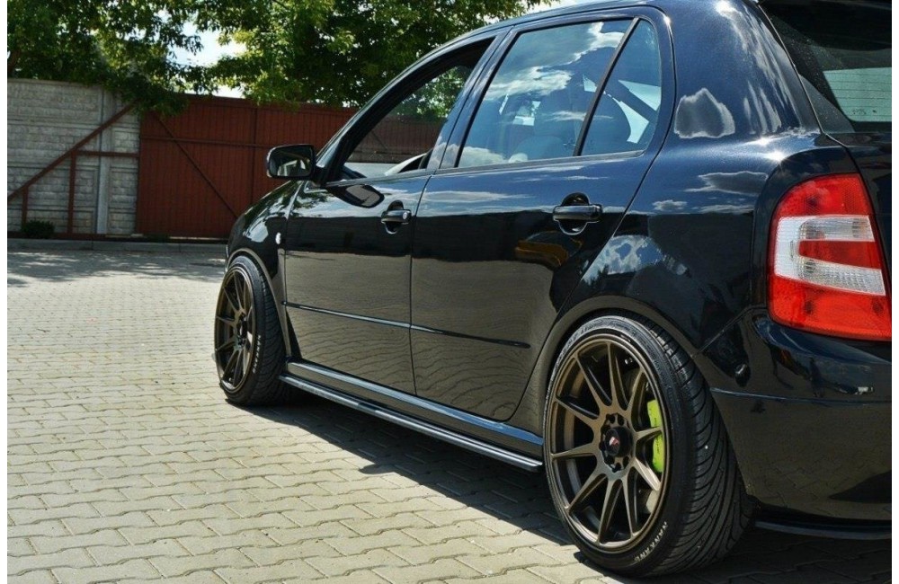 Side Skirts Diffusers Skoda Fabia RS Mk1