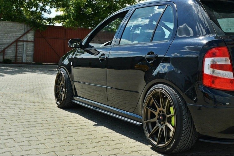 Side Skirts Diffusers Skoda Fabia RS Mk1