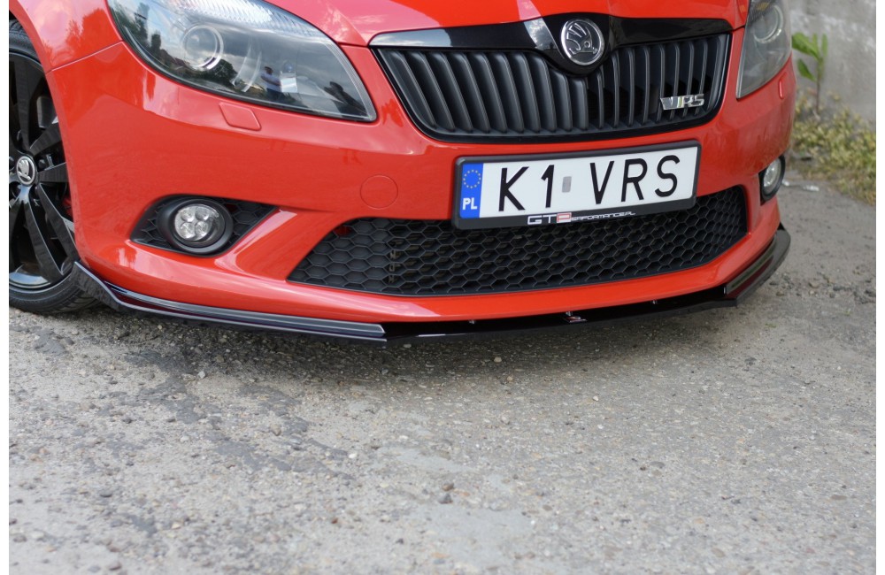 FRONT SPLITTER SKODA FABIA MK2 RS