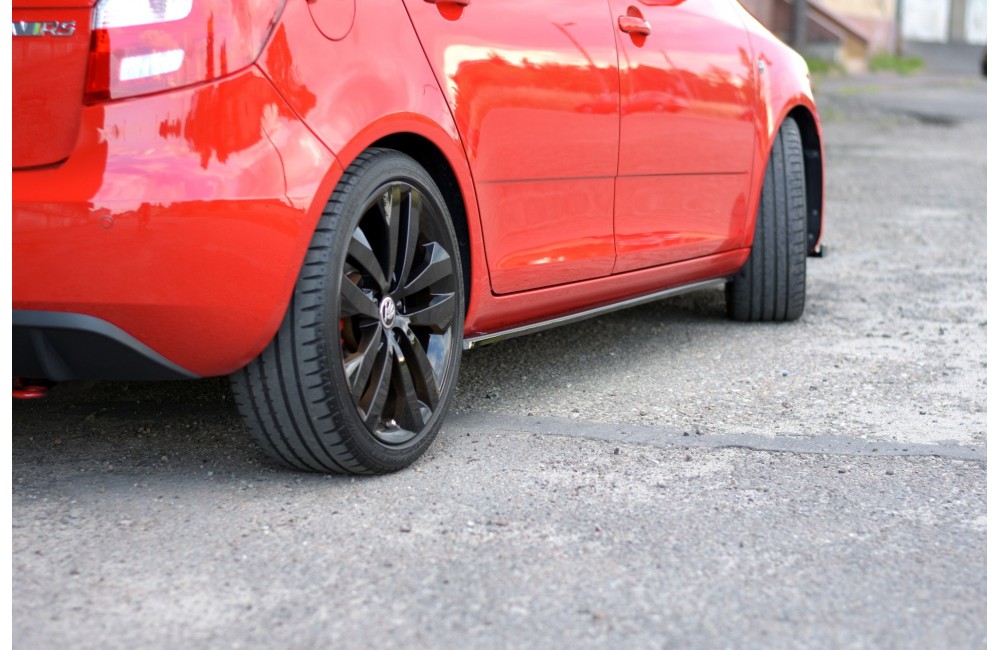 Side Skirts Diffusers Skoda Fabia RS Mk2