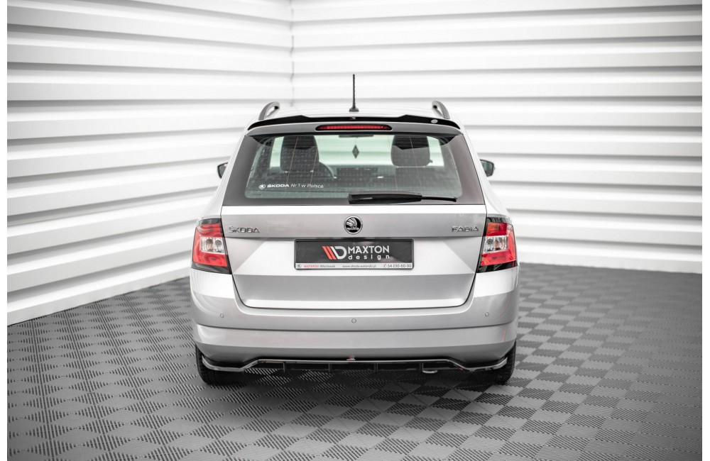 Rear Splitter (with vertical bars) Skoda Fabia Combi Mk3
