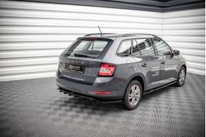 Rear Splitter (with vertical bars) Skoda Fabia Combi Mk3 Facelift