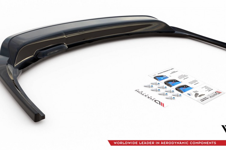 Πίσω Splitter (με κάθετες ράβδους) Skoda Fabia Combi Mk3 Facelift