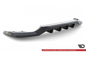 Rear Splitter (with vertical bars) Skoda Karoq Sportline Mk1 Facelift