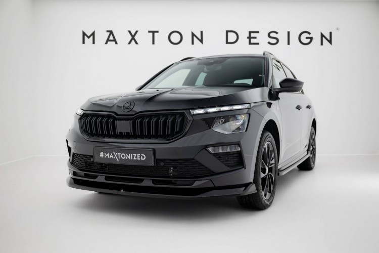 Μπροστινός Splitter V.1 Skoda Kamiq Monte Carlo Mk1 Facelift