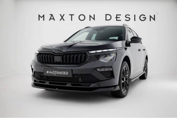 Μπροστινός Splitter V.1 Skoda Kamiq Monte Carlo Mk1 Facelift