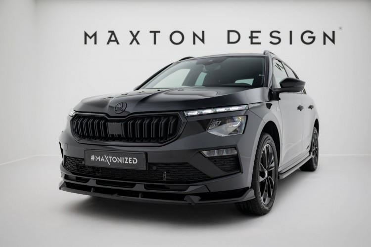 Μπροστινός Splitter V.2 Skoda Kamiq Monte Carlo Mk1 Facelift