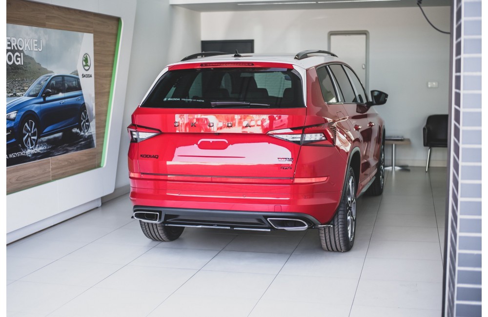 Rear Splitter Skoda Kodiaq RS Mk1 / Mk1 Facelift