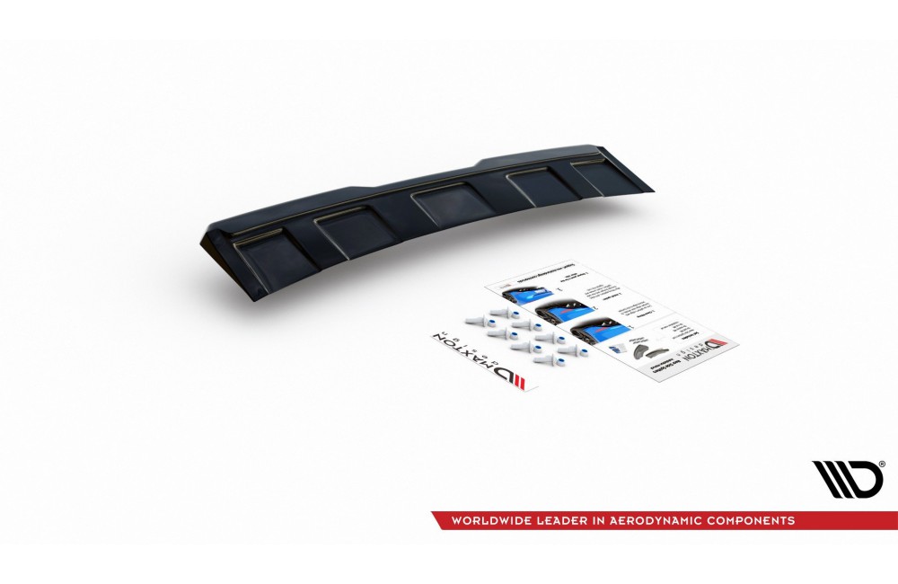 Rear Splitter Skoda Kodiaq RS Mk1 / Mk1 Facelift