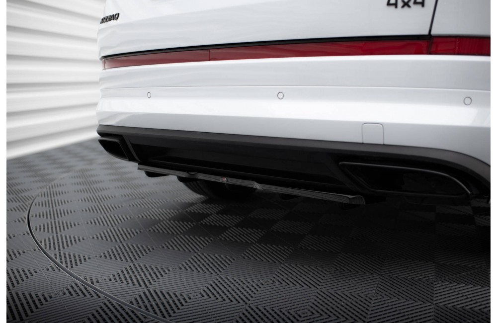 Rear Splitter (with vertical bars) Skoda Kodiaq RS Mk1 / Mk1 Facelift