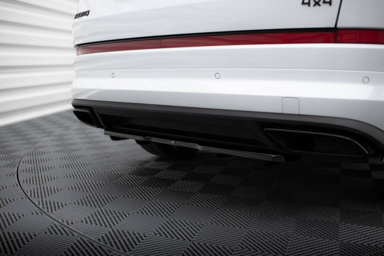 Πίσω Splitter (με κάθετες ράβδους) Skoda Kodiaq RS Mk1 / Mk1 Facelift