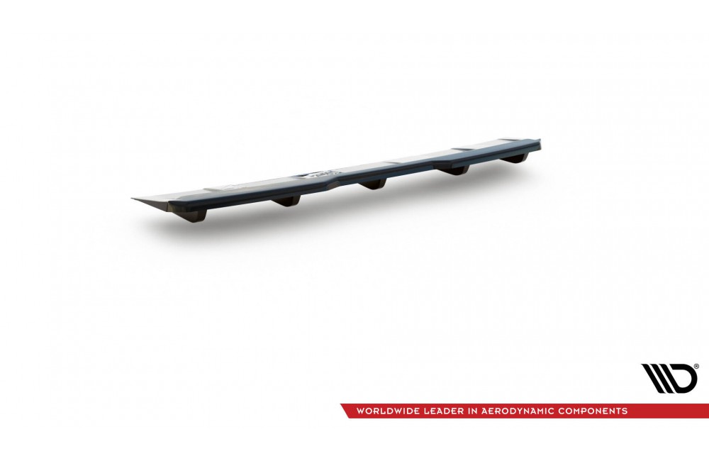 Rear Splitter (with vertical bars) Skoda Kodiaq RS Mk1 / Mk1 Facelift