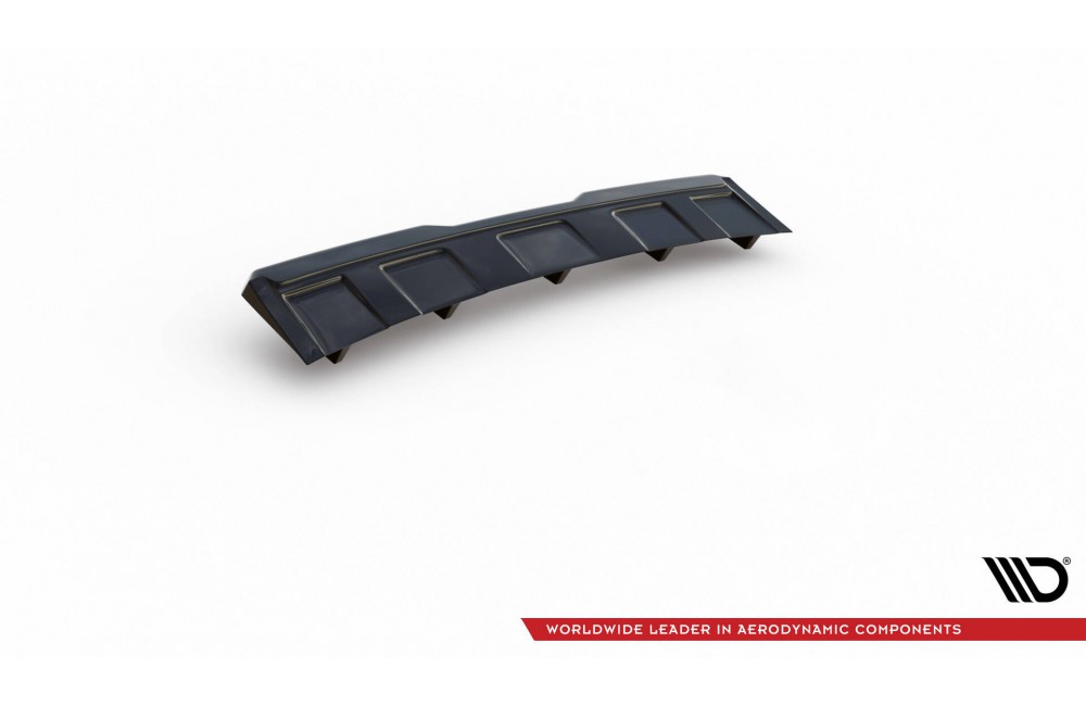 Rear Splitter (with vertical bars) Skoda Kodiaq RS Mk1 / Mk1 Facelift