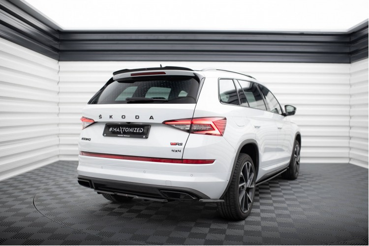 Πίσω Splitter (με κάθετες ράβδους) Skoda Kodiaq RS Mk1 / Mk1 Facelift