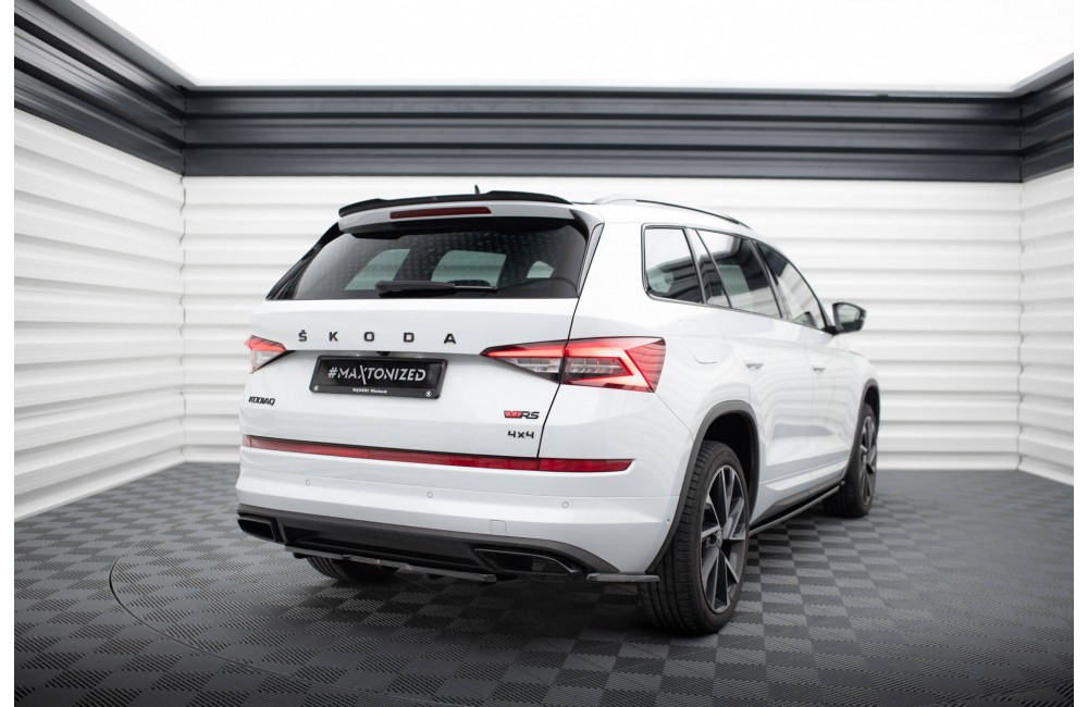 Rear Side Splitters Skoda Kodiaq RS Mk1 / Mk1 Facelift