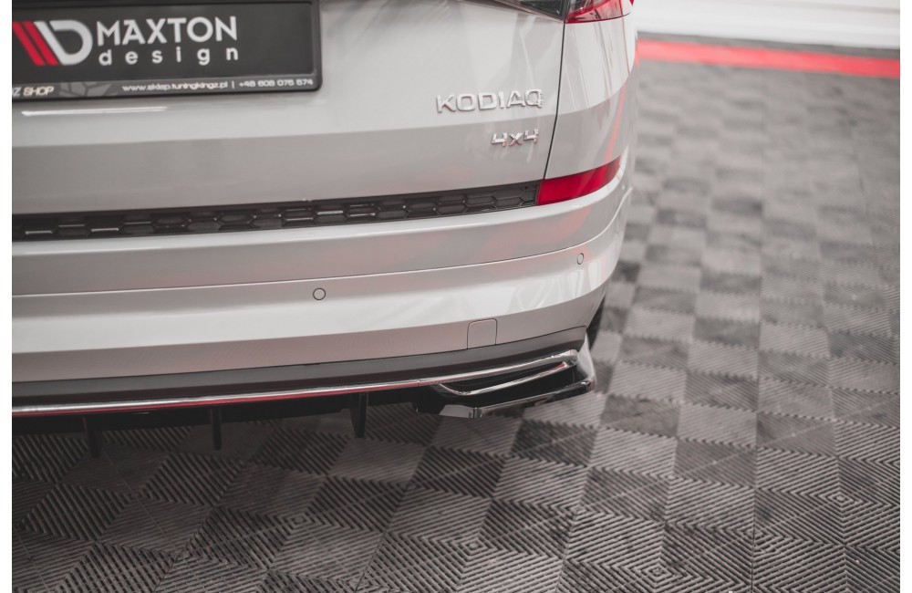 Rear Side Splitters Skoda Kodiaq Sportline Mk1 / Mk1 Facelift