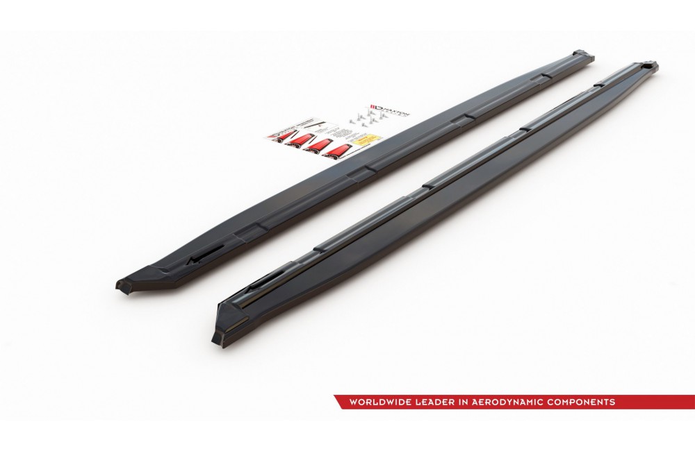 Side Skirts Diffusers Skoda Kodiaq Sportline/RS Mk1 (version with mudflaps)