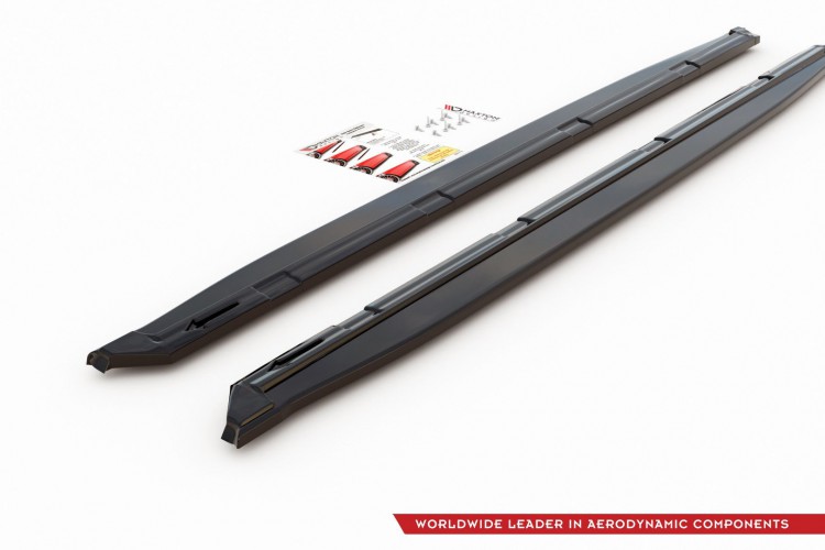 Side Skirts Diffusers Skoda Kodiaq Sportline/RS Mk1 (version with mudflaps)