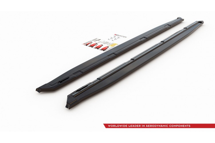Side Skirts Diffusers Skoda Kodiaq Sportline/RS Mk1 (version with mudflaps)