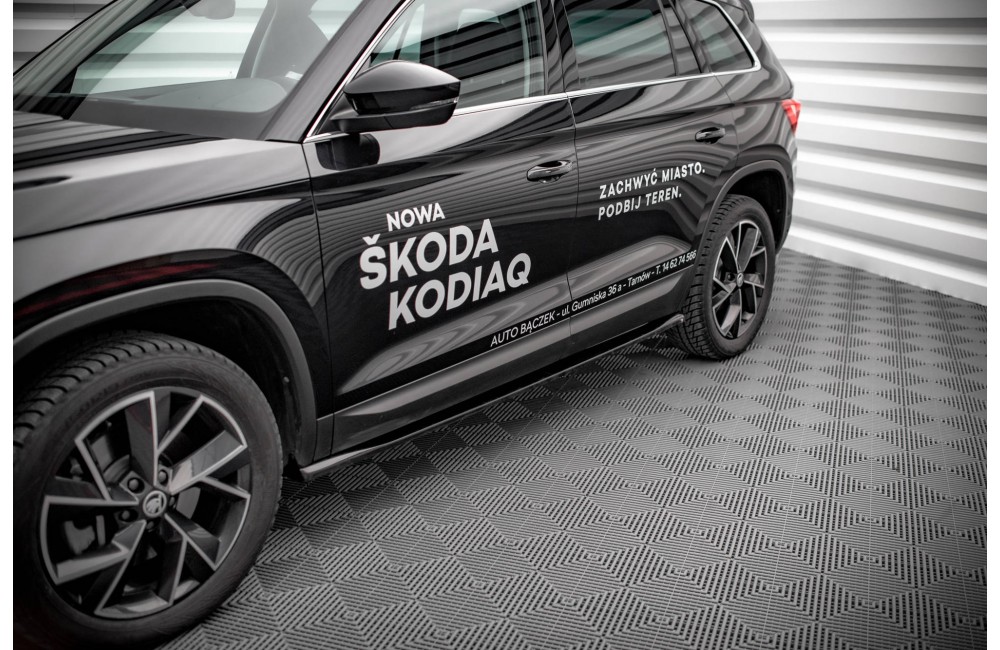 Side Skirts Diffusers Skoda Kodiaq Mk1 Facelift