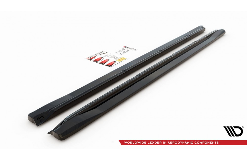 Side Skirts Diffusers Skoda Kodiaq Mk1 Facelift