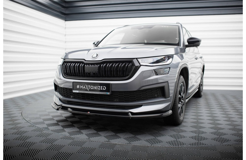 Front Splitter V.1 Skoda Kodiaq Sportline Mk1 Facelift