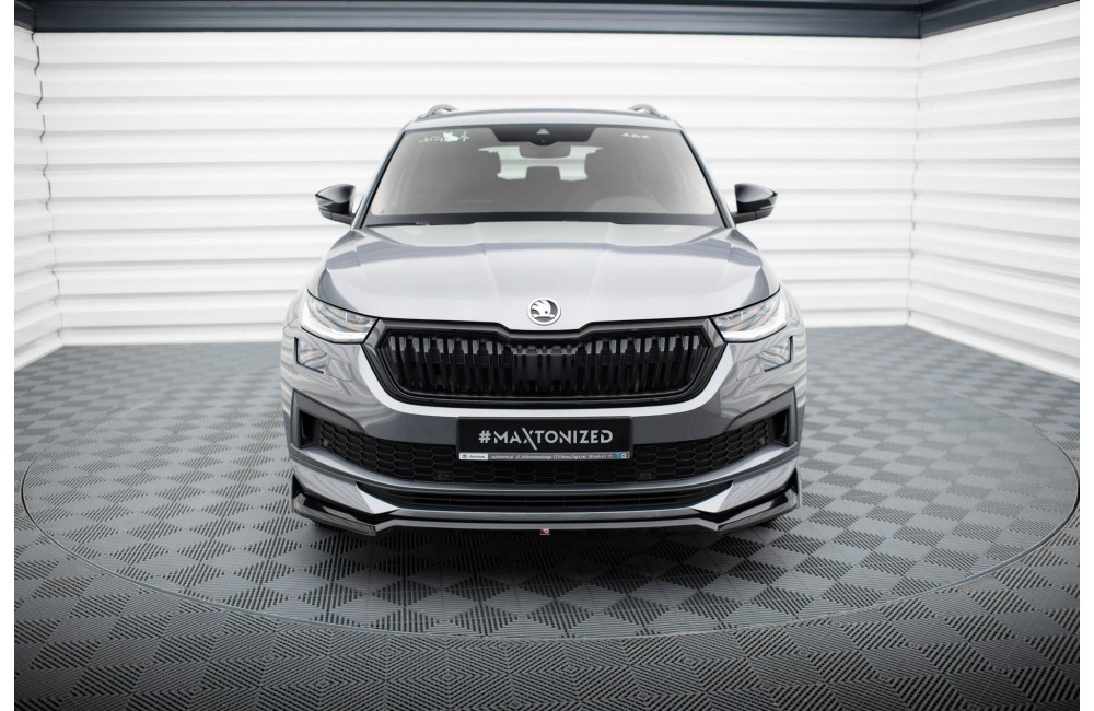Front Splitter V.2 Skoda Kodiaq Sportline Mk1 Facelift