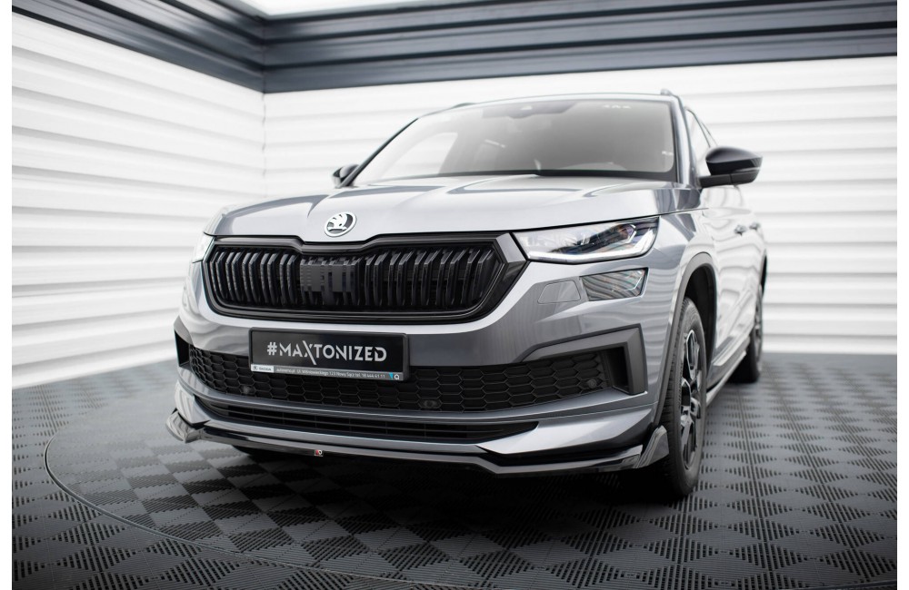 Front Splitter V.2 Skoda Kodiaq Sportline Mk1 Facelift