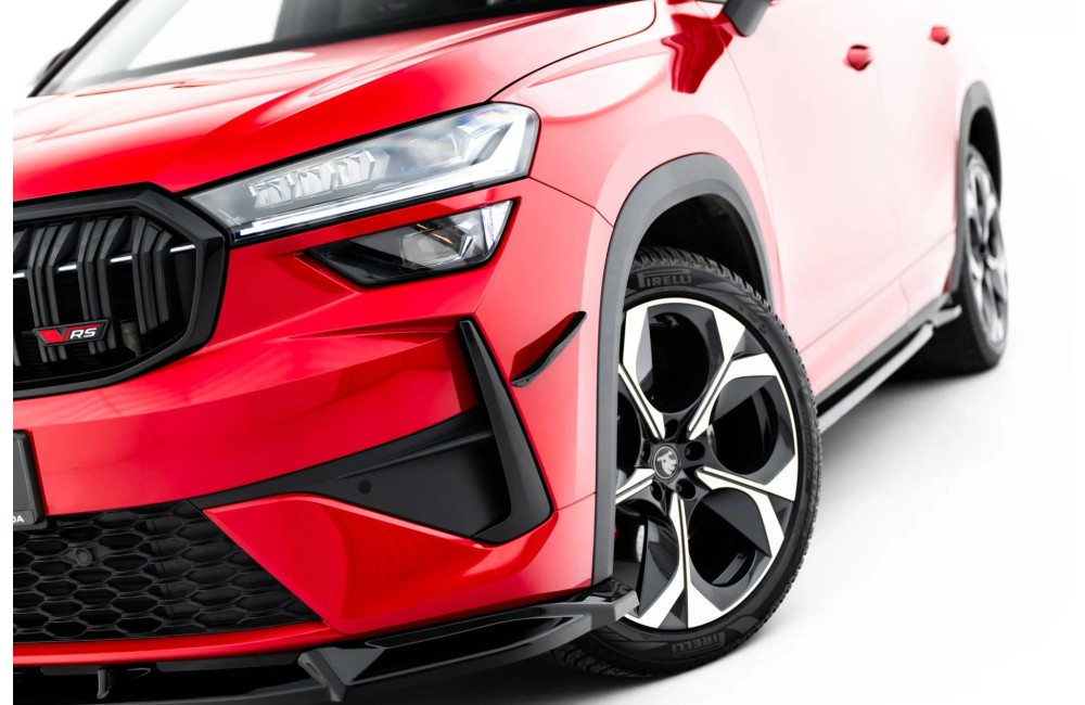 Front Bumper Wings (Canards) Skoda Kodiaq RS Mk2
