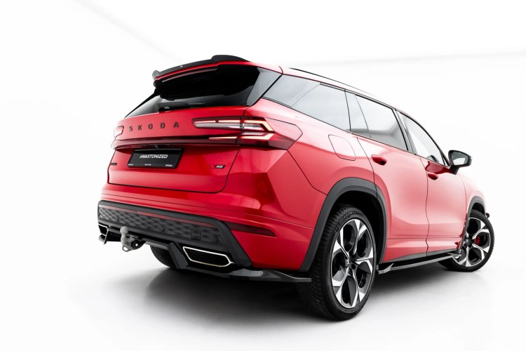 Πίσω Splitter (με κατακόρυφες ράβδους) Skoda Kodiaq RS Mk2