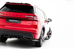 Rear Splitter (with vertical bars) Skoda Kodiaq RS Mk2