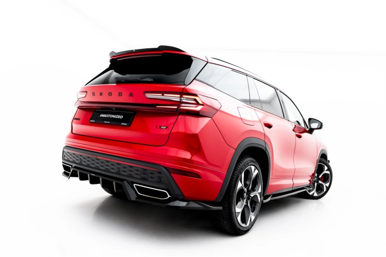 Πίσω Splitter (με κατακόρυφες ράβδους) Skoda Kodiaq RS Mk2