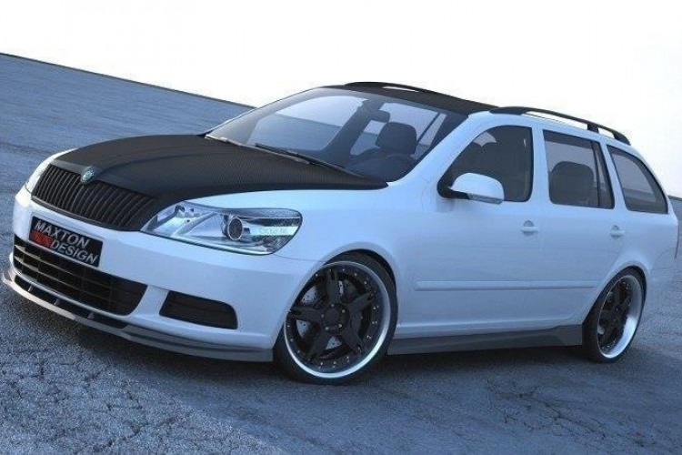 Πρόσθιο Splitter Skoda Octavia Mk2 FL