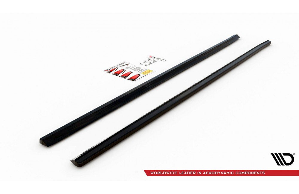 Side Skirts Diffusers Skoda Octavia RS Mk2 / Mk2 FL