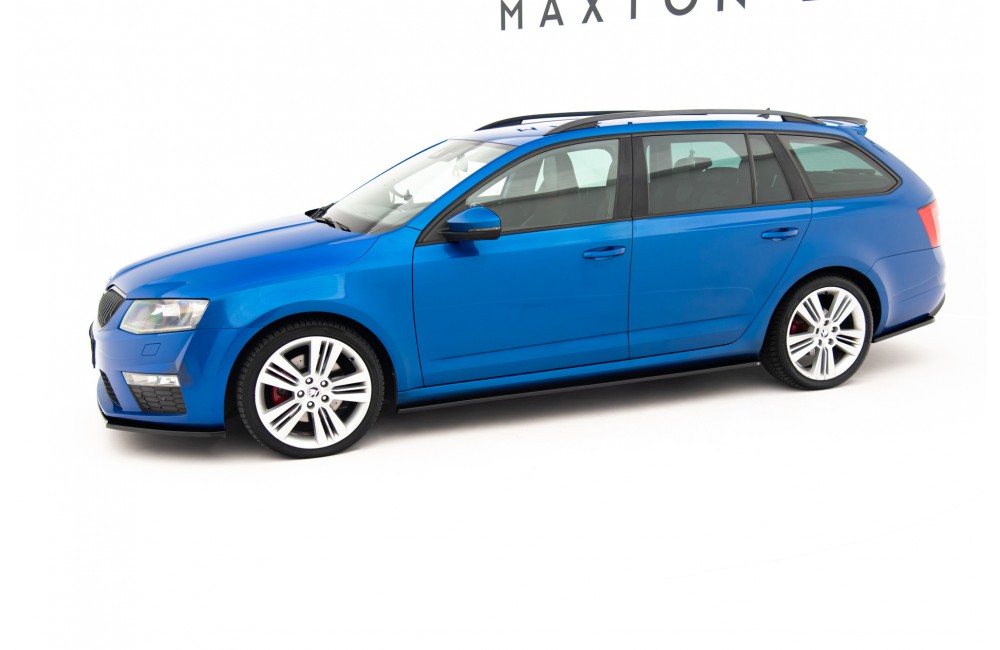 Side Skirts Diffusers Skoda Octavia RS Hatchback / Combi Mk3 / Mk3 Facelift