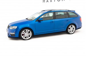 Side Skirts Diffusers Skoda Octavia RS Hatchback / Combi Mk3 / Mk3 Facelift