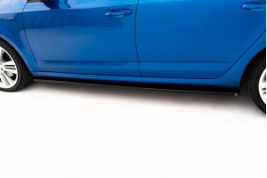 Side Skirts Diffusers Skoda Octavia RS Hatchback / Combi Mk3 / Mk3 Facelift