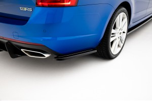 Rear Side Splitters Skoda Octavia RS Mk3 / Mk3 FL Hatchback / Estate