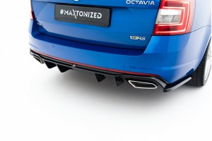 Rear Valance V.2 Skoda Octavia RS Mk3 / Mk3 Facelift Hatchback / Estate