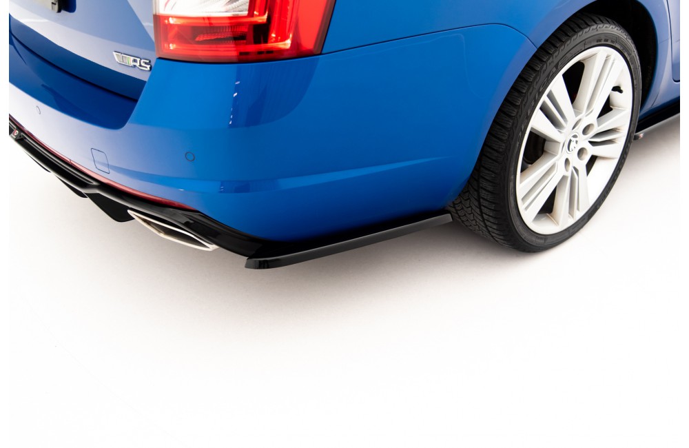 Rear Side Splitters V.2 Skoda Octavia RS Mk3/Mk3 FL Hatchback/Kombi