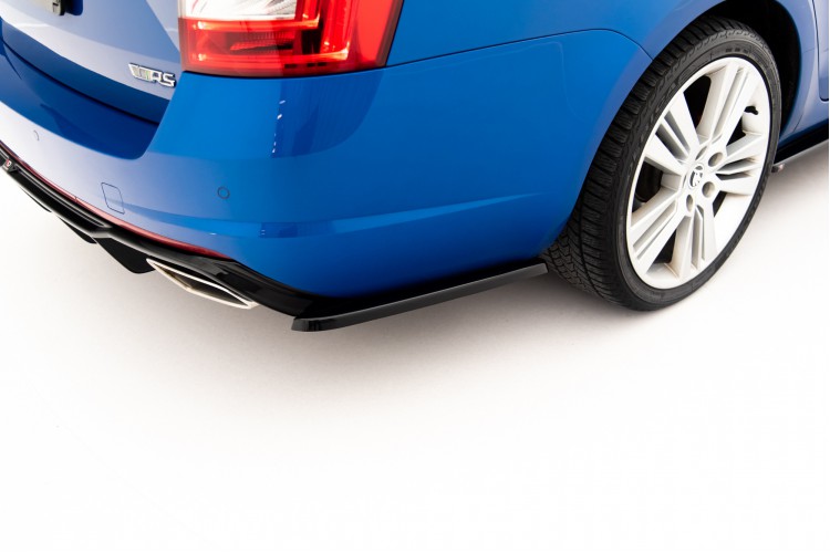 Πίσω Πλευρικοί Splitters V.2 Skoda Octavia RS Mk3/Mk3 FL Hatchback/Kombi