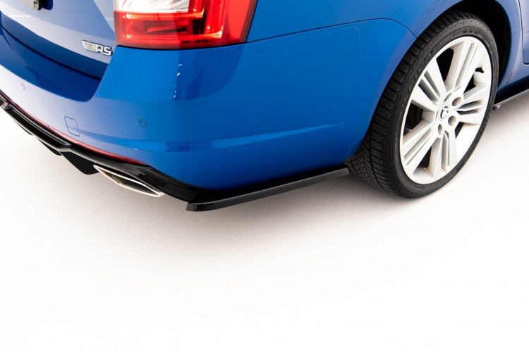 Πίσω Πλευρικοί Splitters V.2 Skoda Octavia RS Mk3/Mk3 FL Hatchback/Kombi