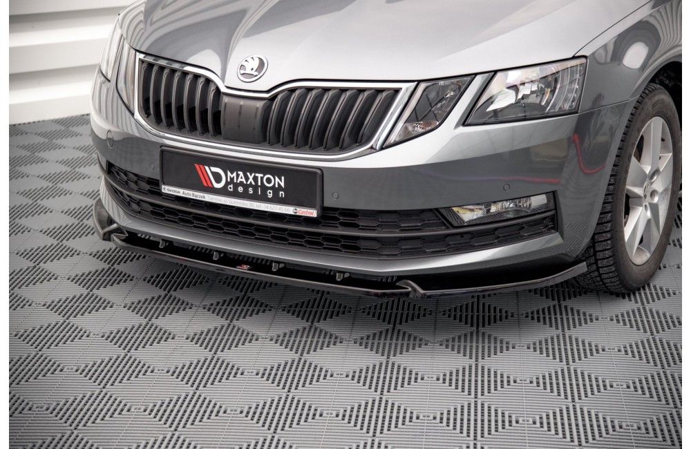 Front Splitter V.1 Skoda Octavia Mk3 Facelift