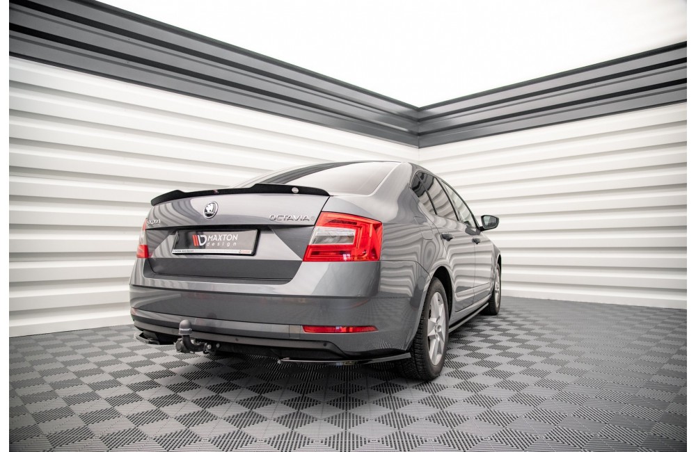 Rear Side Splitters Skoda Octavia Mk3 Facelift
