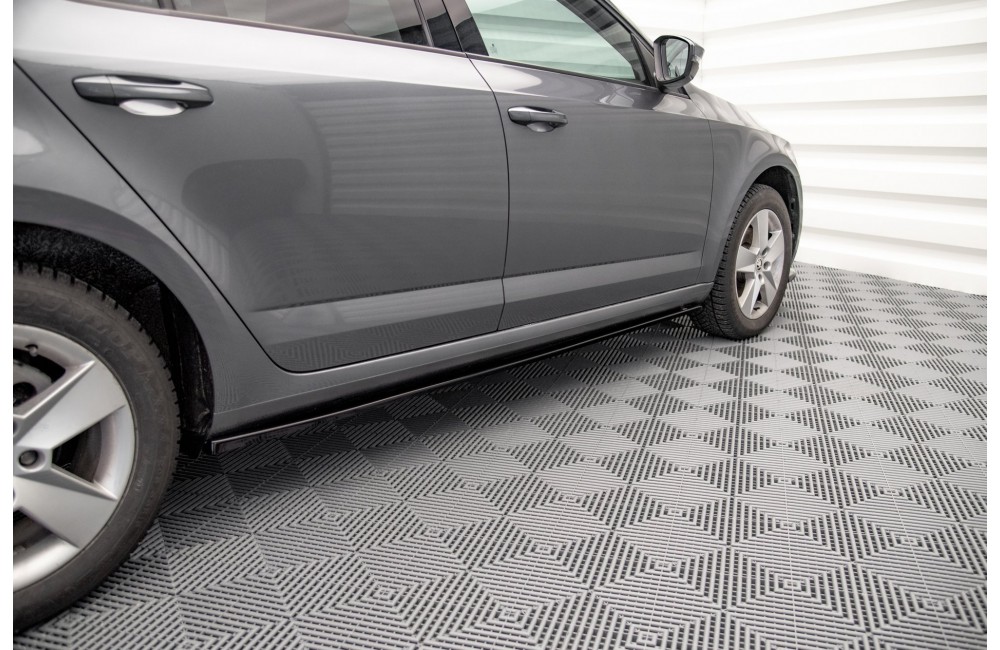 Side Skirts Diffusers Skoda Octavia Mk3 Facelift